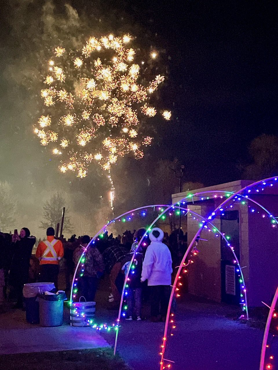 IMG 4416: Oliver Community Light Up & Fireworks Celebration!